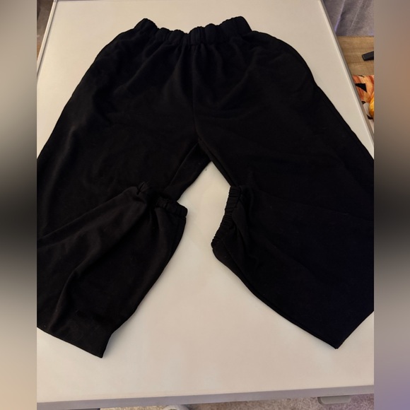 SHEIN black joggers, size large - Picture 7 of 9